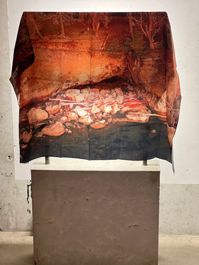 The Cave- Silk Scarf